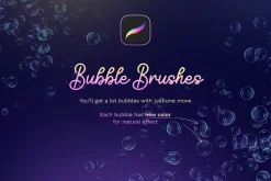 Bubbles Procreate Brushes