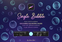 Bubbles Procreate Brushes