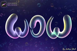 Bubbles Procreate Brushes