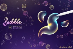 Bubbles Procreate Brushes