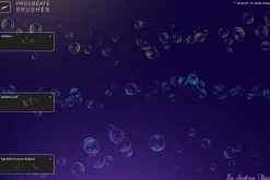 Bubbles Procreate Brushes