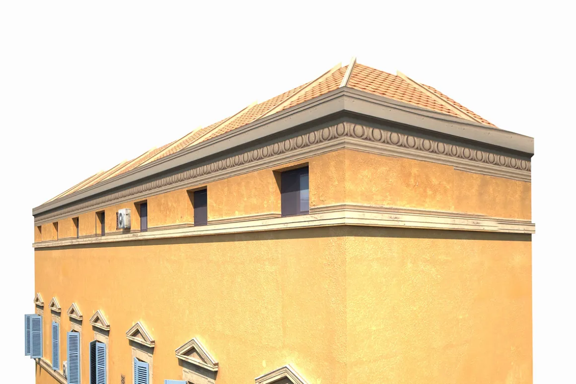 Building Facade 178 Low Poly