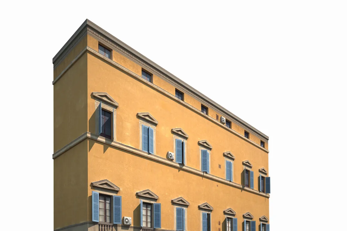 Building Facade 178 Low Poly