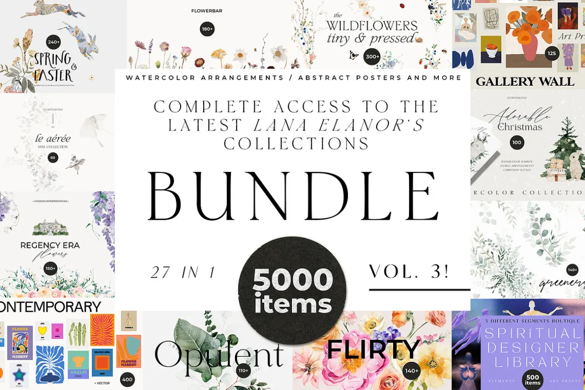 BUNDLE 18,000 graphics — 100 in 1
