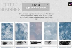 BUNDLE Watercolor Procreate Brushes