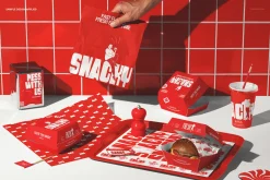 Burger Packaging and Branding Mockup