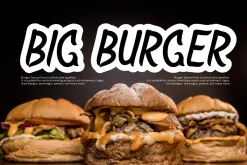 Burger Saouce - Food Font
