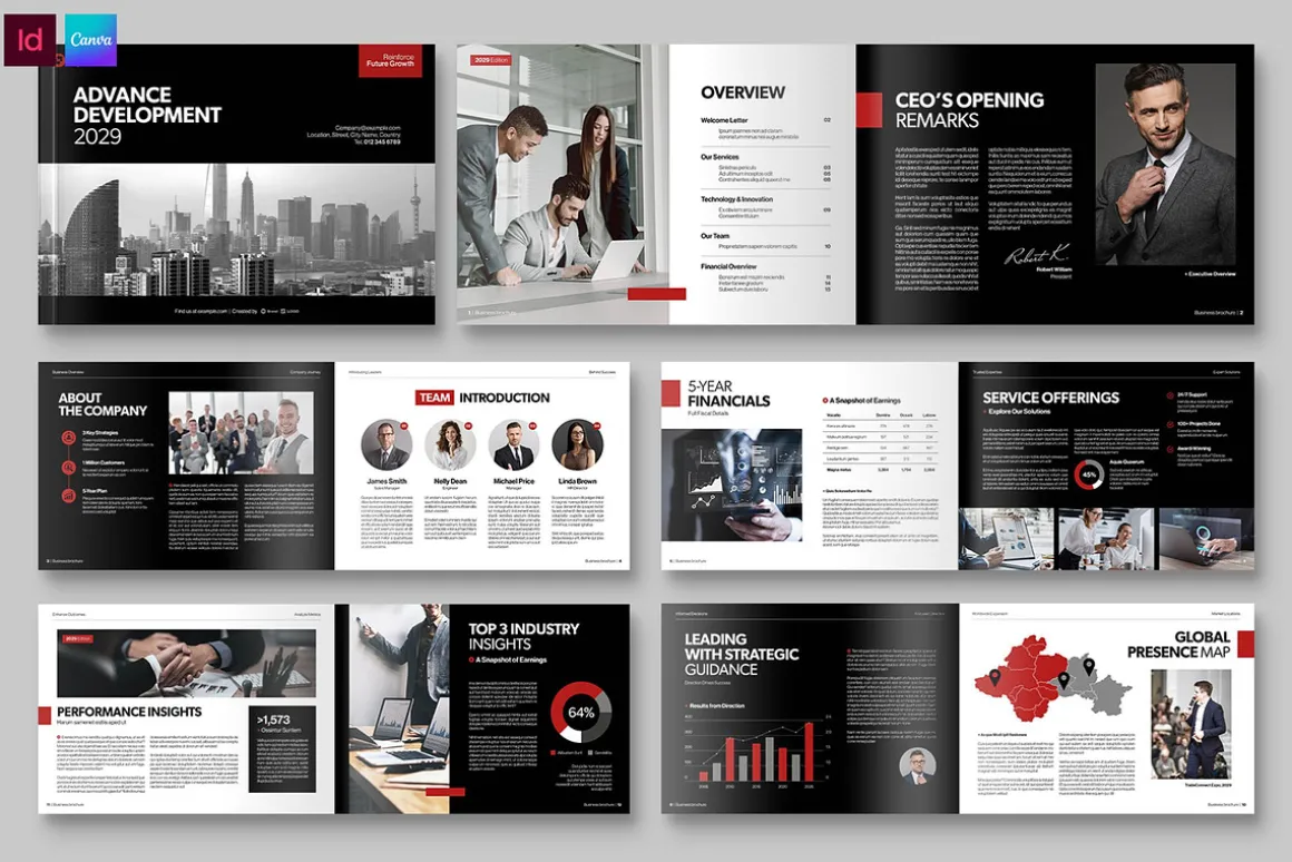 Business Brochure Template
