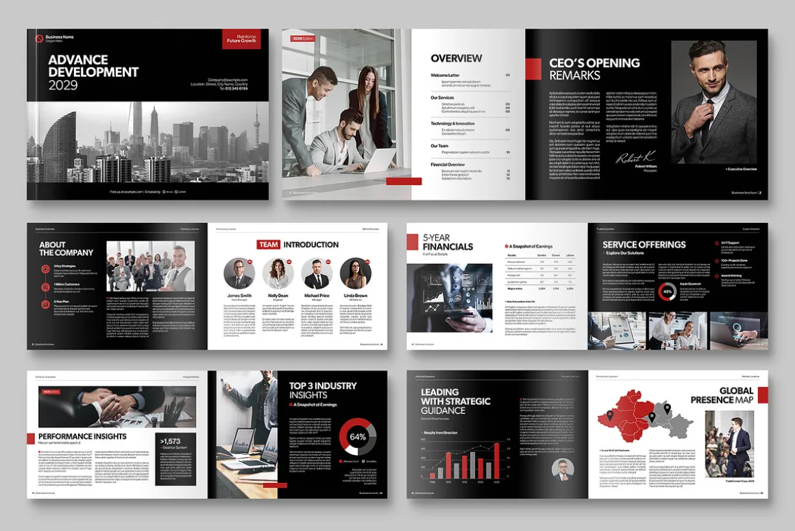 Business Brochure Template