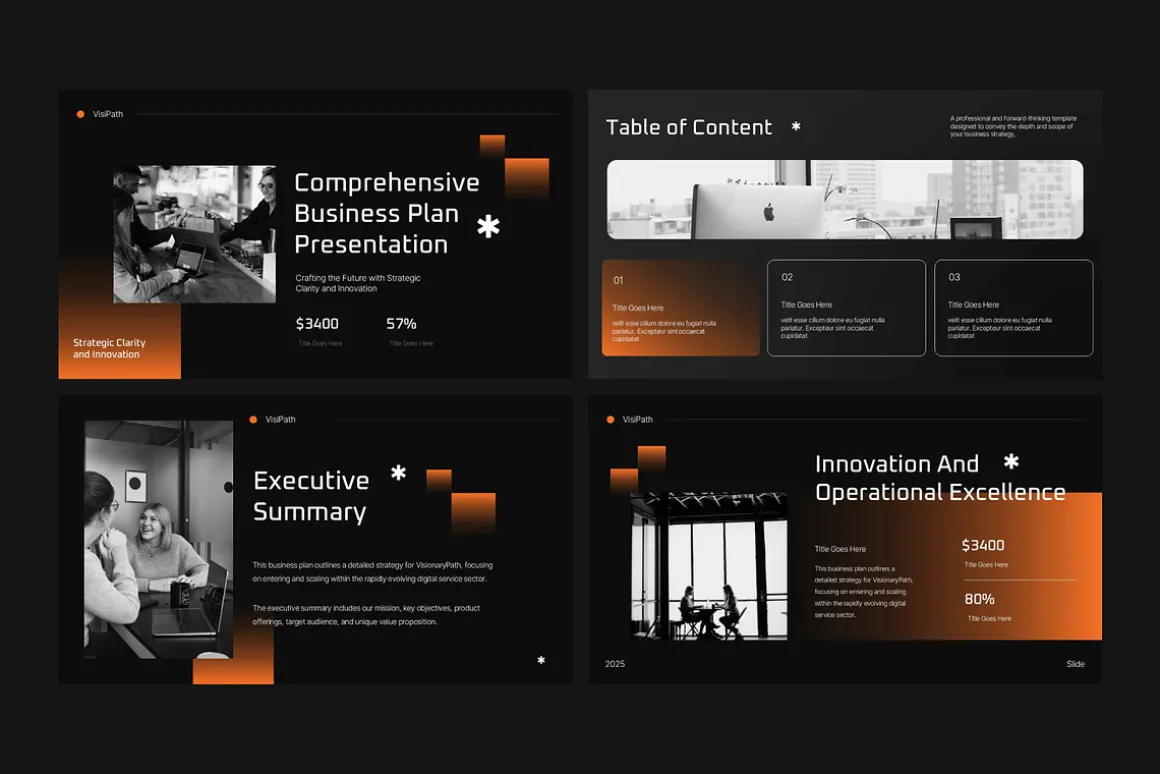 Business Strategy Pitch Deck
