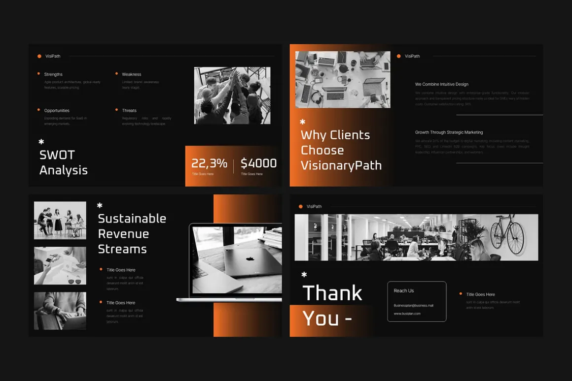 Business Strategy Pitch Deck