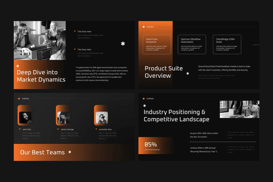 Business Strategy Pitch Deck