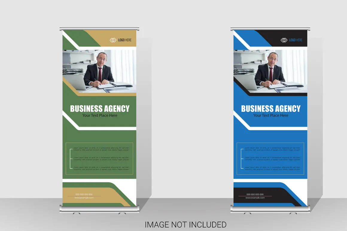 Business Agency Rollup Banner Set