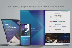 Business Conference Program Book