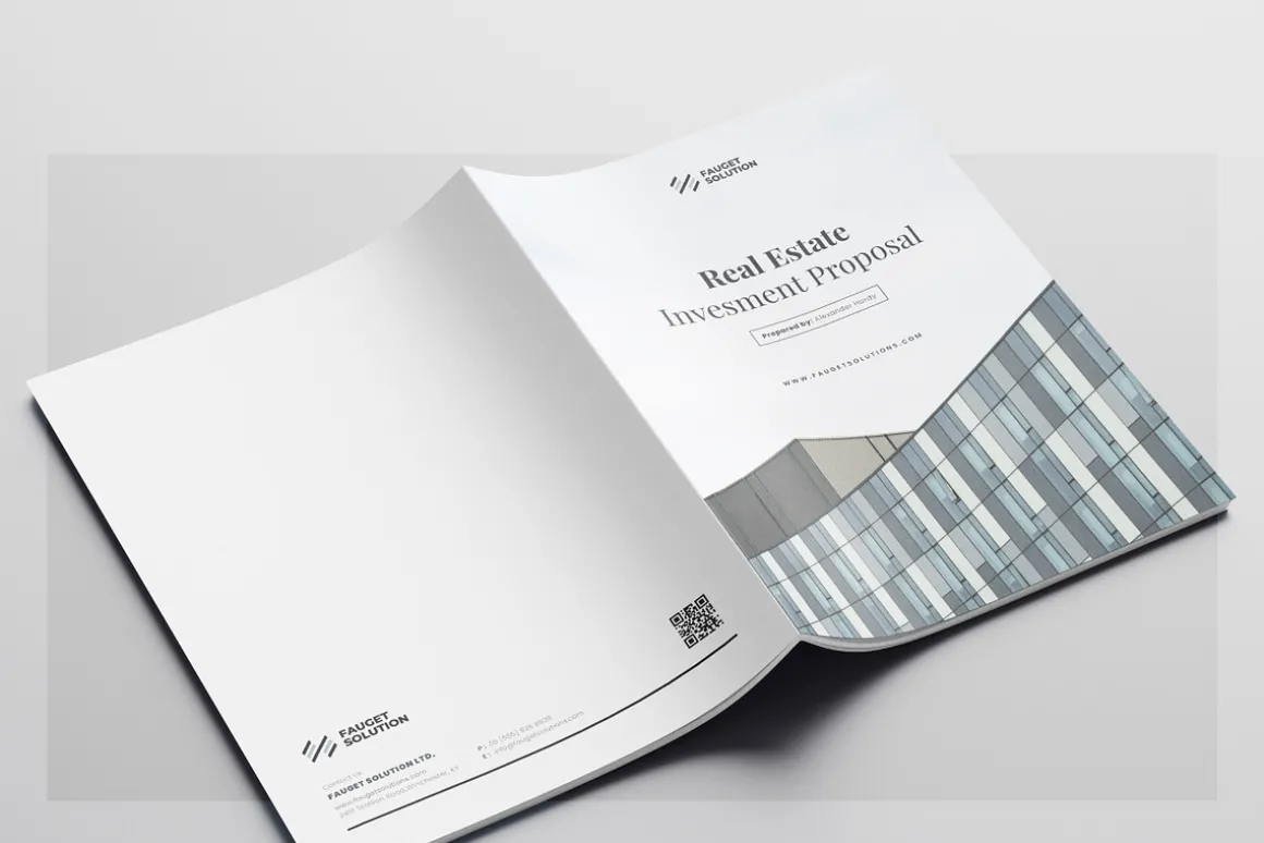 Business Investment Proposal, Canva