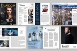 Business Magazine Template