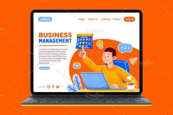 Business Management — Landing Page