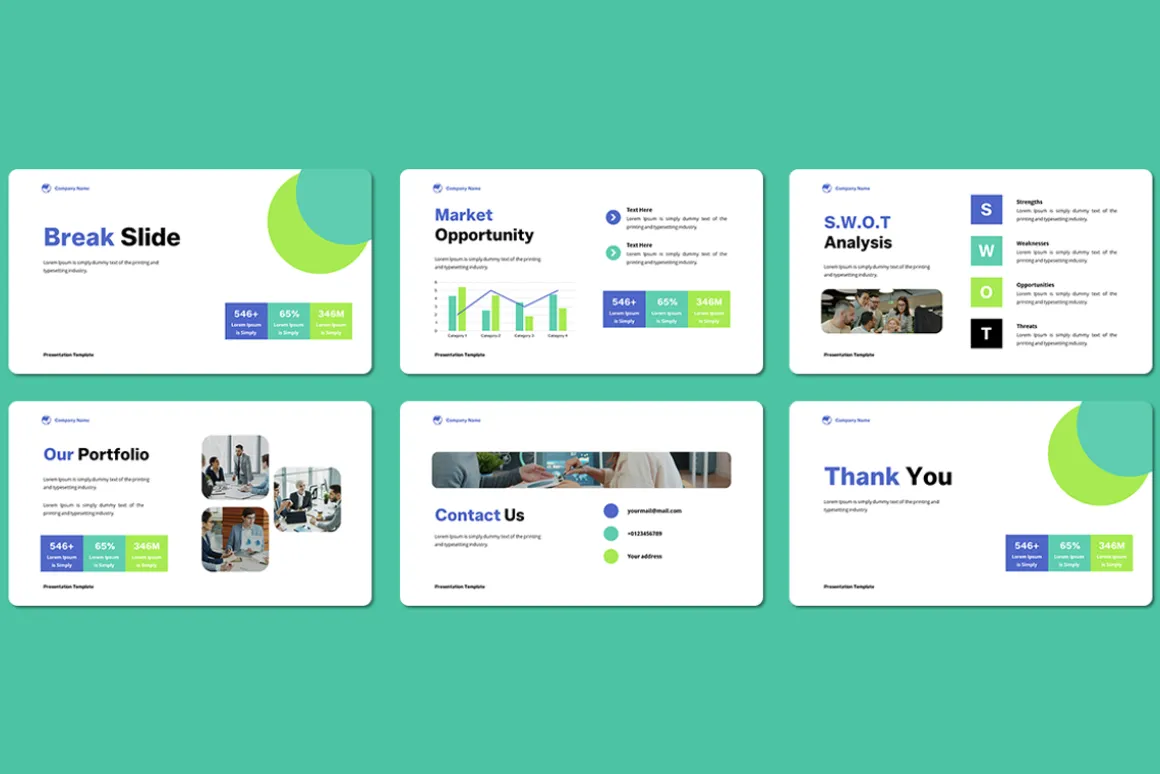 Business Plan - PowerPoint Template