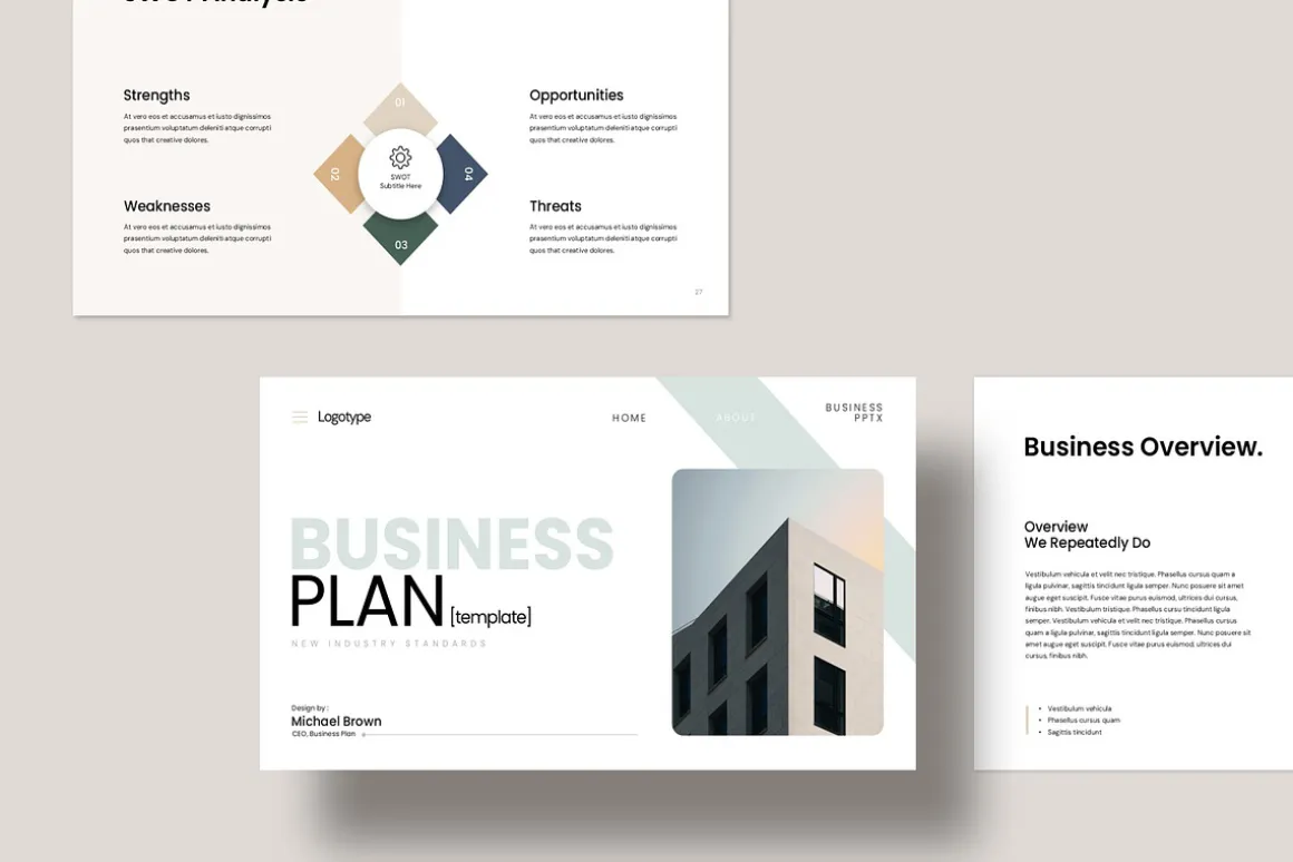 Business Plan Presentation Template