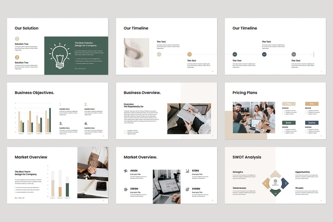 Business Plan Presentation Template