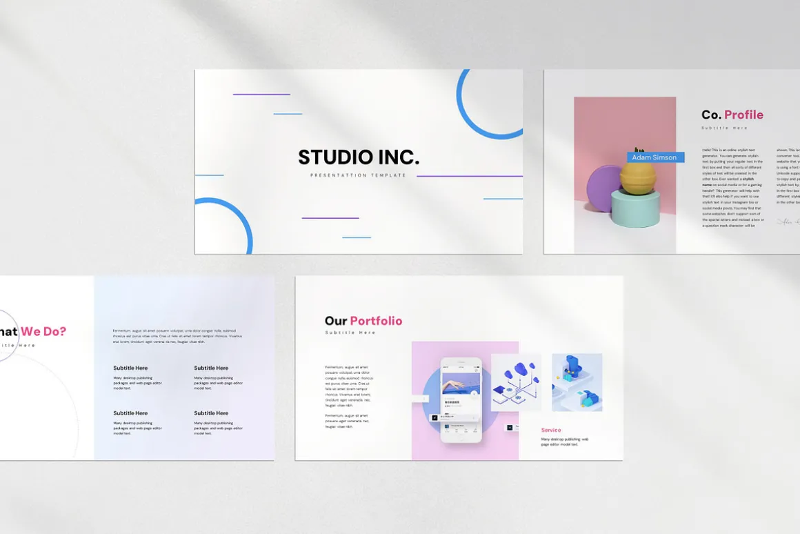 Business Presentation Template