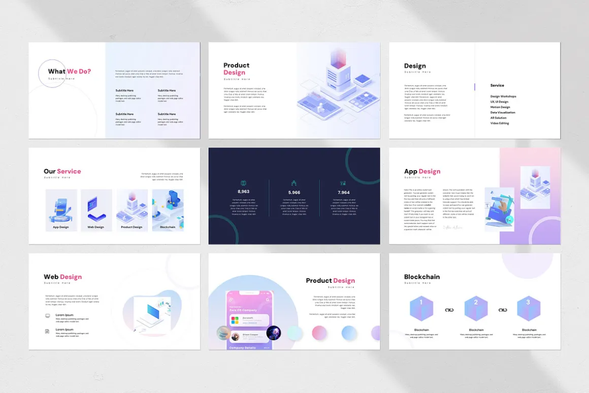 Business Presentation Template