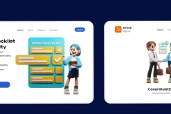 Business & Startup 3D Character Illu