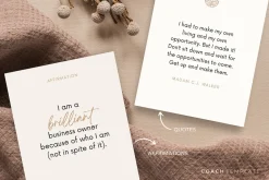 Business Success Cards Template