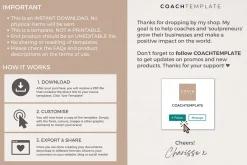 Business Success Cards Template