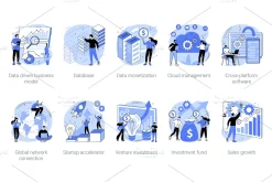 50 Business UI illustrations vol.2