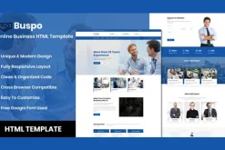 Buspo - Online Business Template