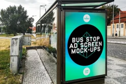 Bus Stop Ad Screen Mock-Ups v2