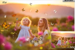Butterflies Photo Overlays