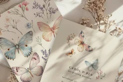 Butterflies Whimsical Spring