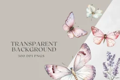 Butterflies Whimsical Spring