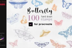 Butterfly Stamp Tattoo Wings Beauty