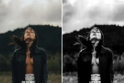 10 B&W FILM LOOK Lightroom Presets
