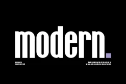 Bynoxda - Modern Condensed Font