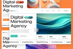 ByteWave-Digital Agency Hero Section
