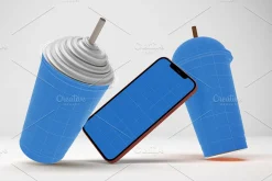 Cafe iPhone Mockup