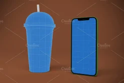 Cafe iPhone Mockup