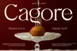 Cagore – Elegant Display Serif Font