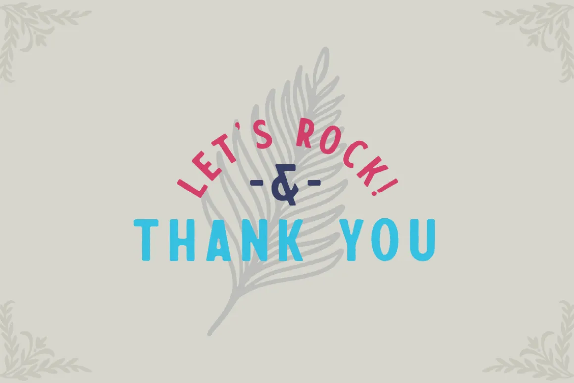 Calderock Typeface + Extras