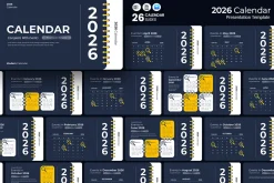 2026 Calendar - Keynote Template
