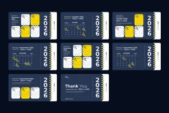 2026 Calendar - PowerPoint Template