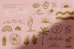 California Palms Fonts & Graphics