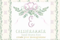 Calligrammer Monogram Calligraphy