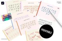 Calligraphy Workbook for Procreate