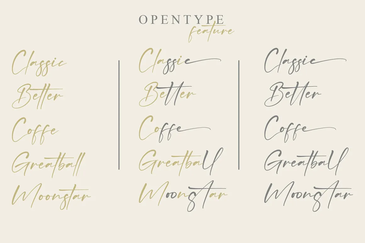 Callista - Signature Font