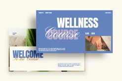 CALMER Wellness Presentation CANVA